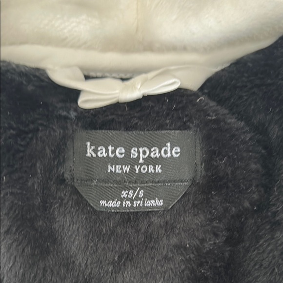 Kate Spade Black and White Robe - Picture 3 of 3